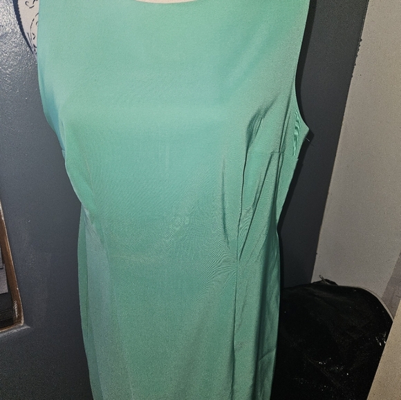 Alyx Womans Sleeveless Green Dress Size 14 - Picture 2 of 13